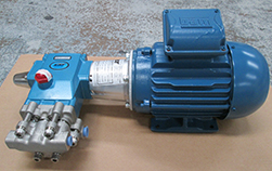 Reverse Osmosis/Desalination for Private Boat - High Pressure Plunger Pump