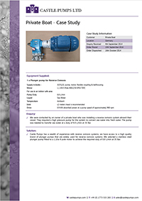 案例研究-反滲透海水淡化泵